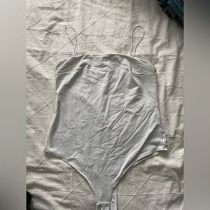 Dynamite White Bodysuit